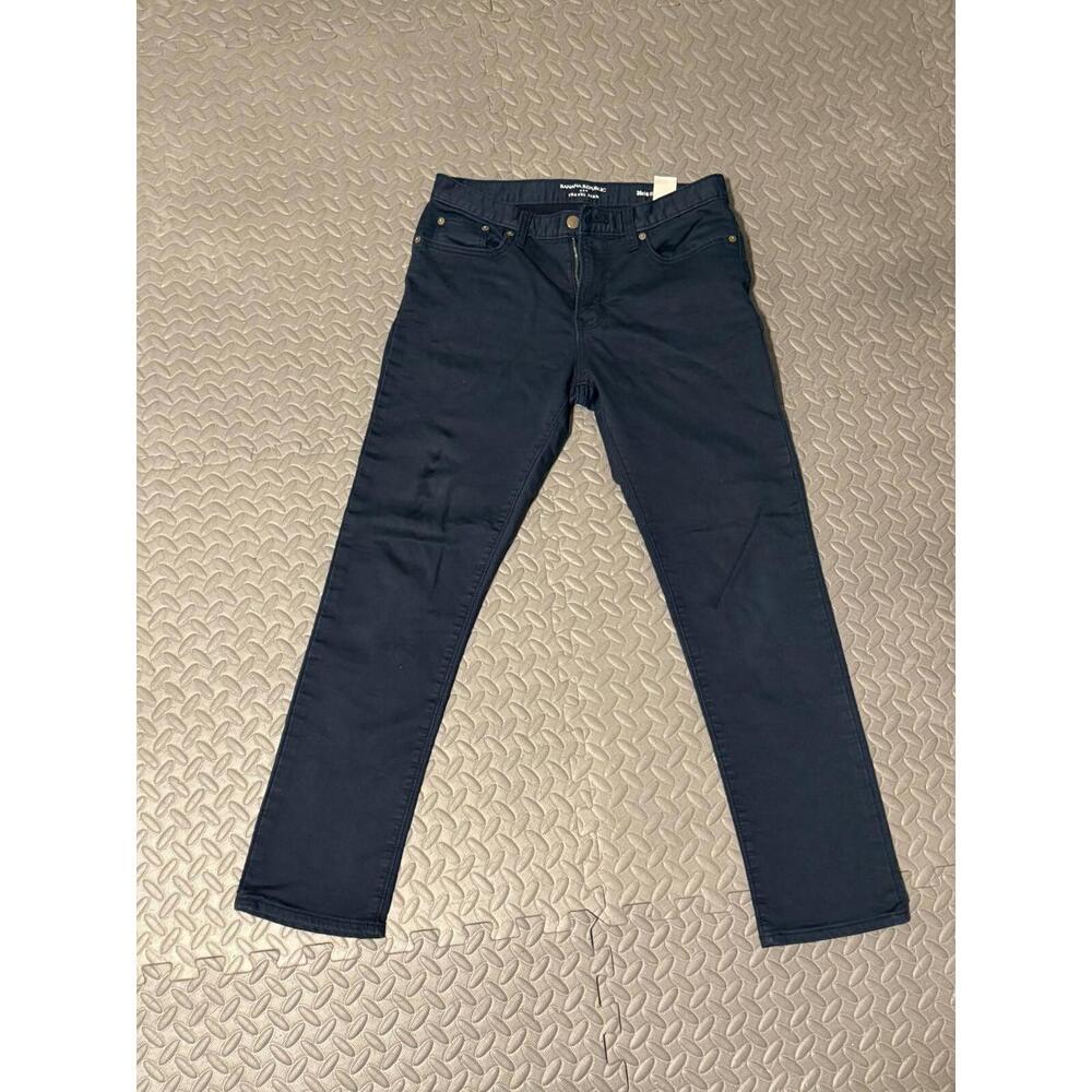 Banana Republic Travel Jean Blue Mens 30x30, Slim Fit